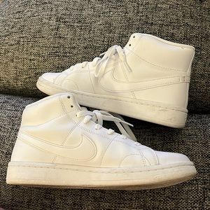 White Nike High Tops